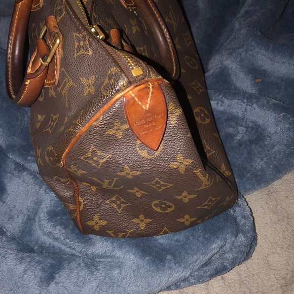 Great condition speedy 25 Louis Vuitton zip broken - Picture 3 of 8